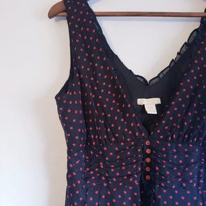 Jonathan Martin Petites Red polka dot dress.